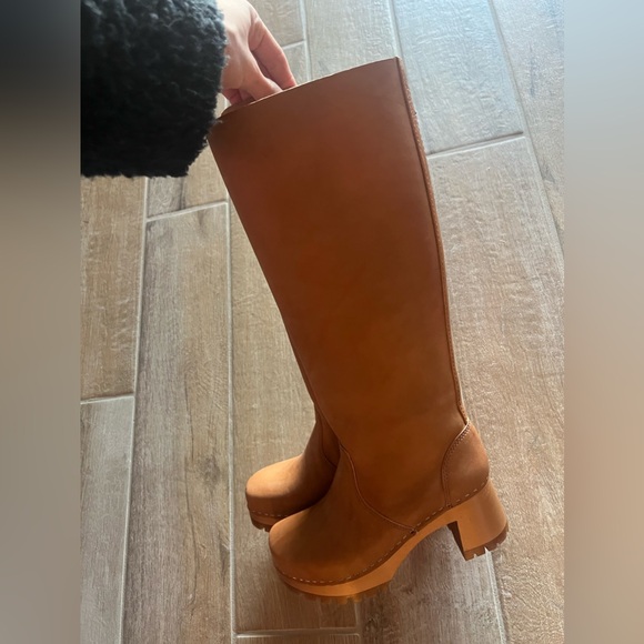 Swedish Hasbeens Cori Clog Boots women’s size 36 - Picture 3 of 7